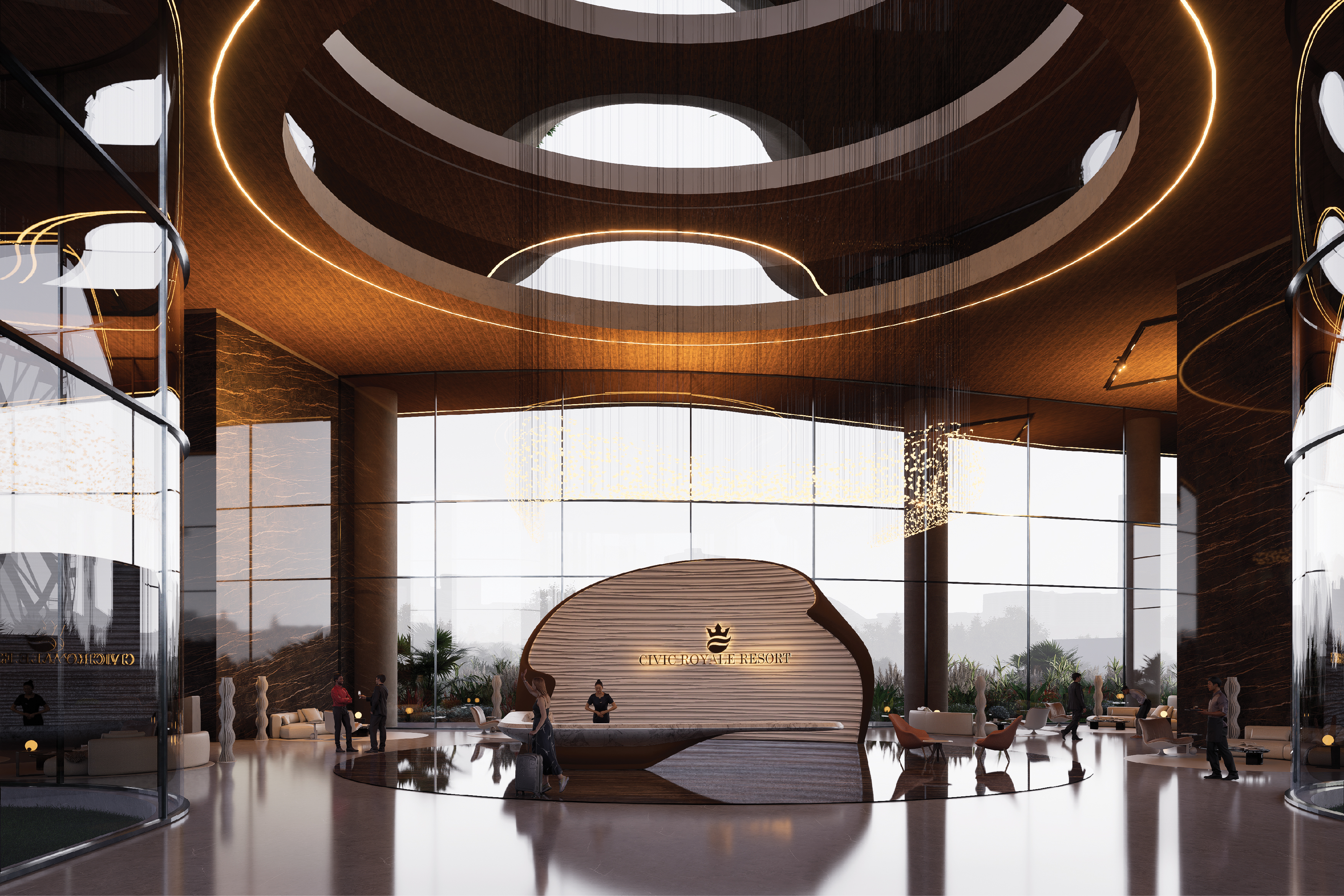 Tower Front desk